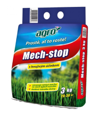 Trávnikové hnojivo Mech Stop - Agro - 3 kg