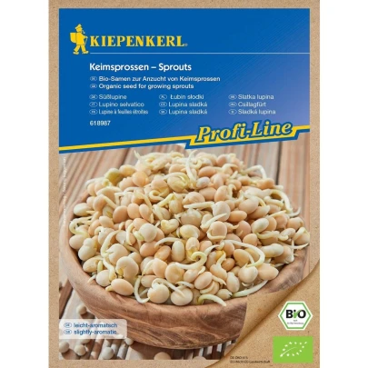 BIO Lupina sladká - bio semená na klíčenie - 30 g