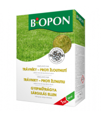 Hnojivo na trávnik - proti žltnutiu - BoPon - 1 kg