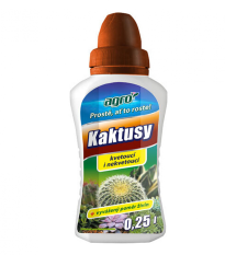 Kvapalné hnojivo pre kaktusy a sukulenty – Agro – 250 ml