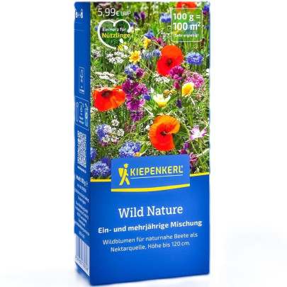 Kvetinová zmes Wild Nature - Kiepenkerl - lúčna zmes - 100 g