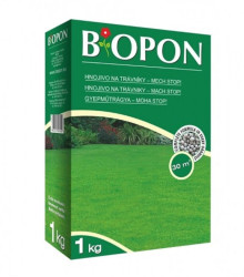 Hnojivo na trávniky Mech Stop - BoPon - 1 kg