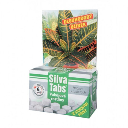Hnojivo pre izbové rastliny - Silvia Tabs - 250 g