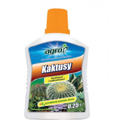 Kvapalné hnojivo pre kaktusy a sukulenty - 0,25 l