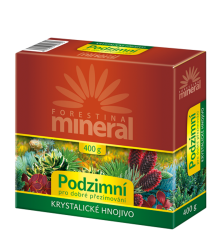 Kryštalické hnojivo jesenné - Forestina Mineral - 400 g