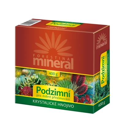 Kryštalické hnojivo jesenné - Forestina Mineral - 400 g