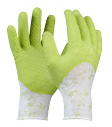 Pracovné rukavice Flower - PVC - Veľkosť 7 - 1 ks