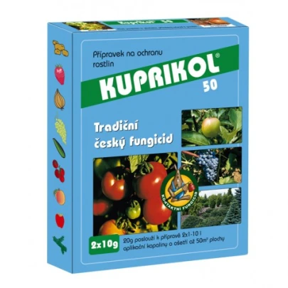 Kuprikol - fungicid proti bakteriálnym a hubovým chorobám - 2 x 10 g - 1 balenie