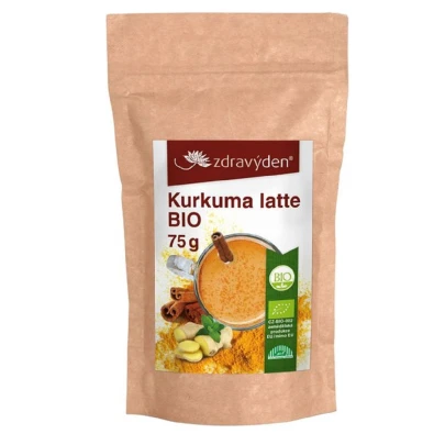 Kurkuma latte Bio - zmes korenia - BIO kvalita - 75 g