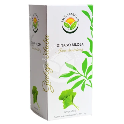 Ginko dvojlaločné - čajové vrecúška - Ginkgo biloba - 20 x 1,5 g