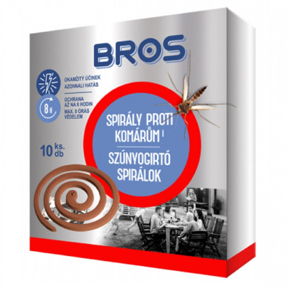 BROS - špirály proti komárom - 10 ks