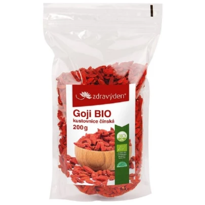 Kustovnica čísnka - BIO Goji - sušené plody - 200 g