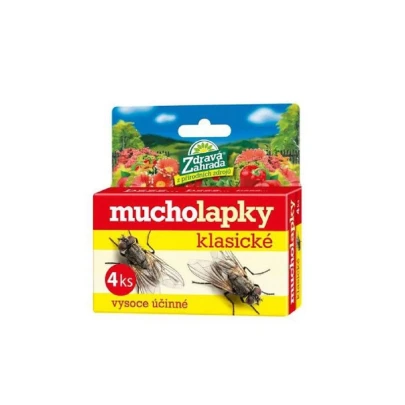 Mucholapky klasické - 4 ks